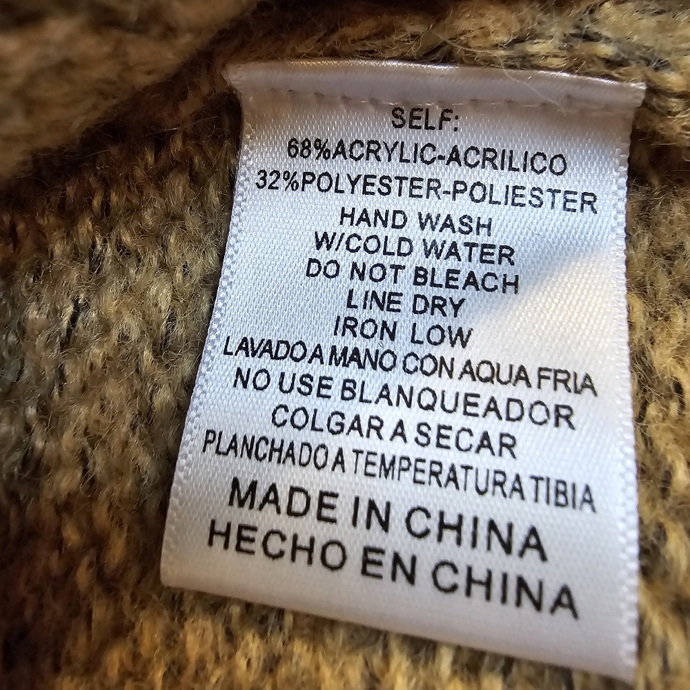 Impressions Sweater Cardigan EUC Women's Size Medium - Picture 4 of 8